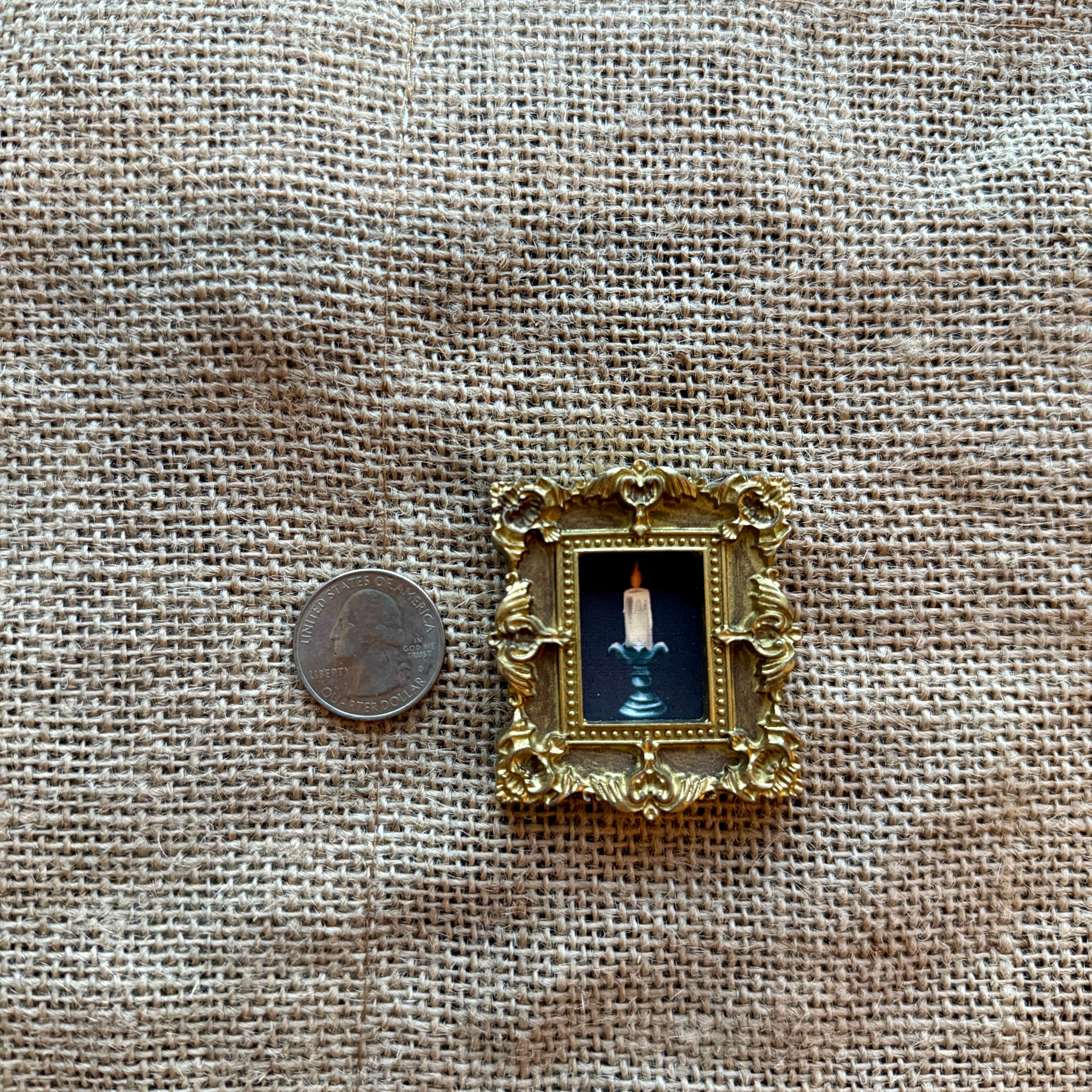 Tiny Candle - Painting
