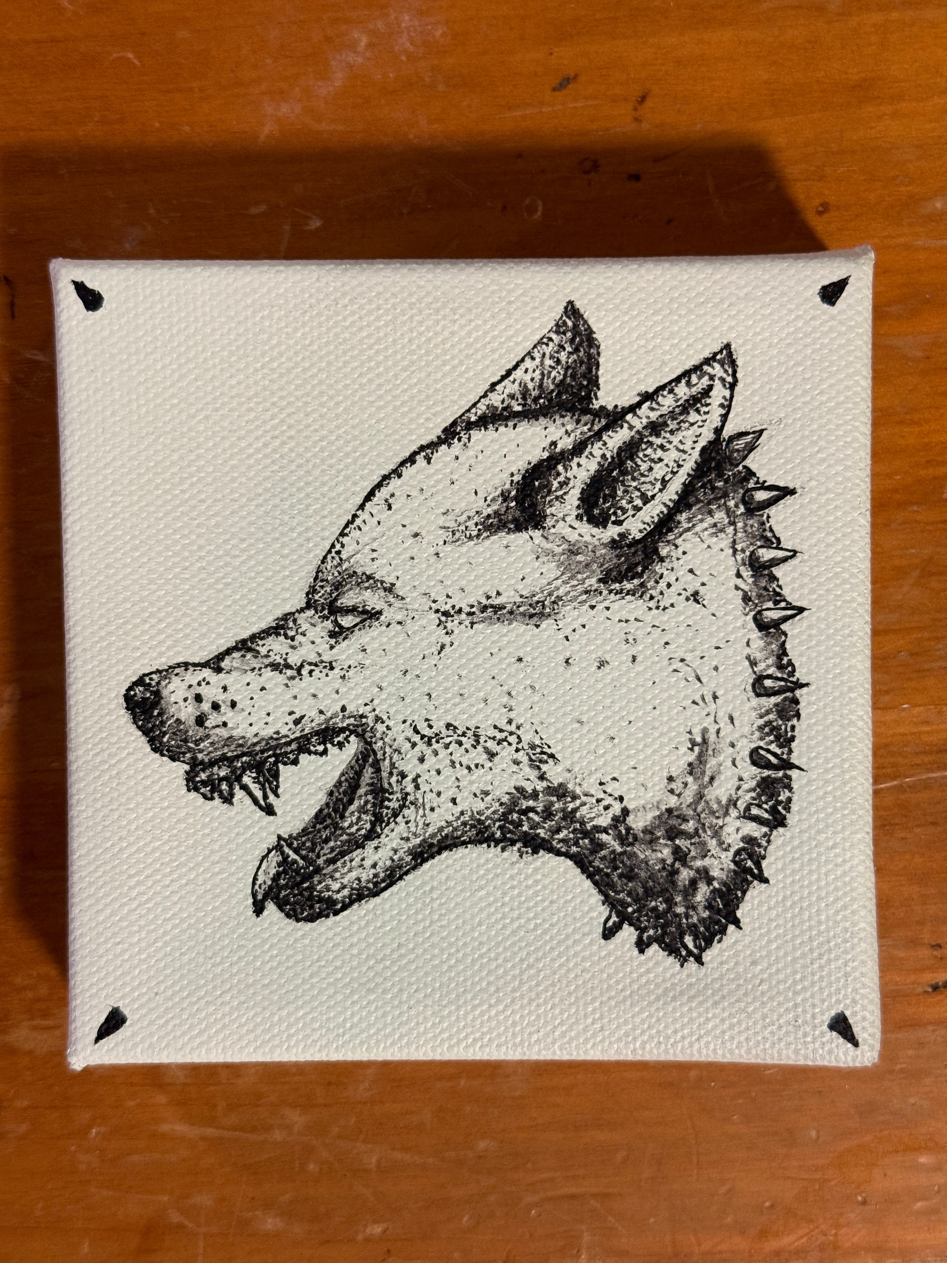 Mini Wolf - Painting 4x4