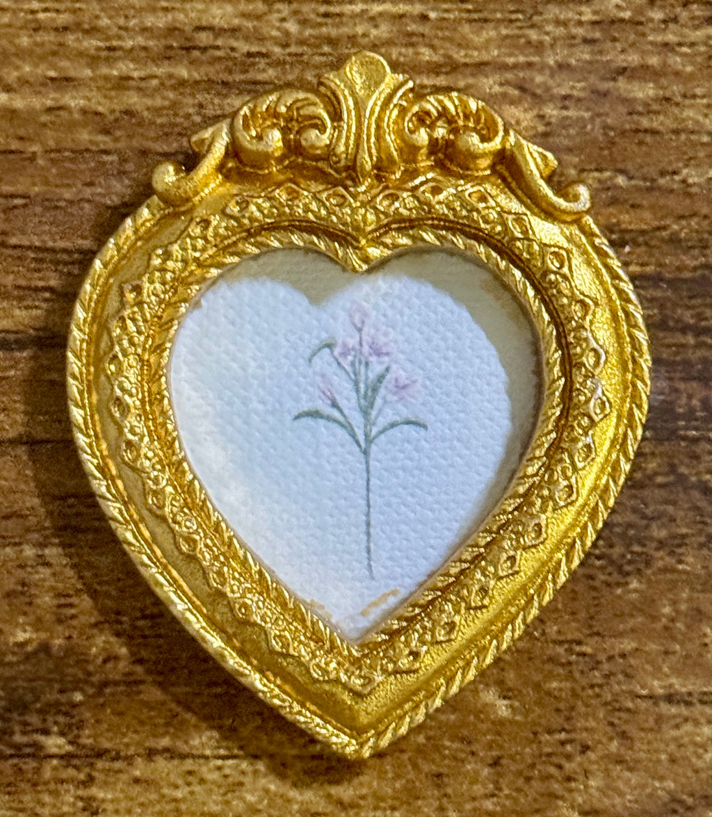 Tiny Blue Flower - Painting