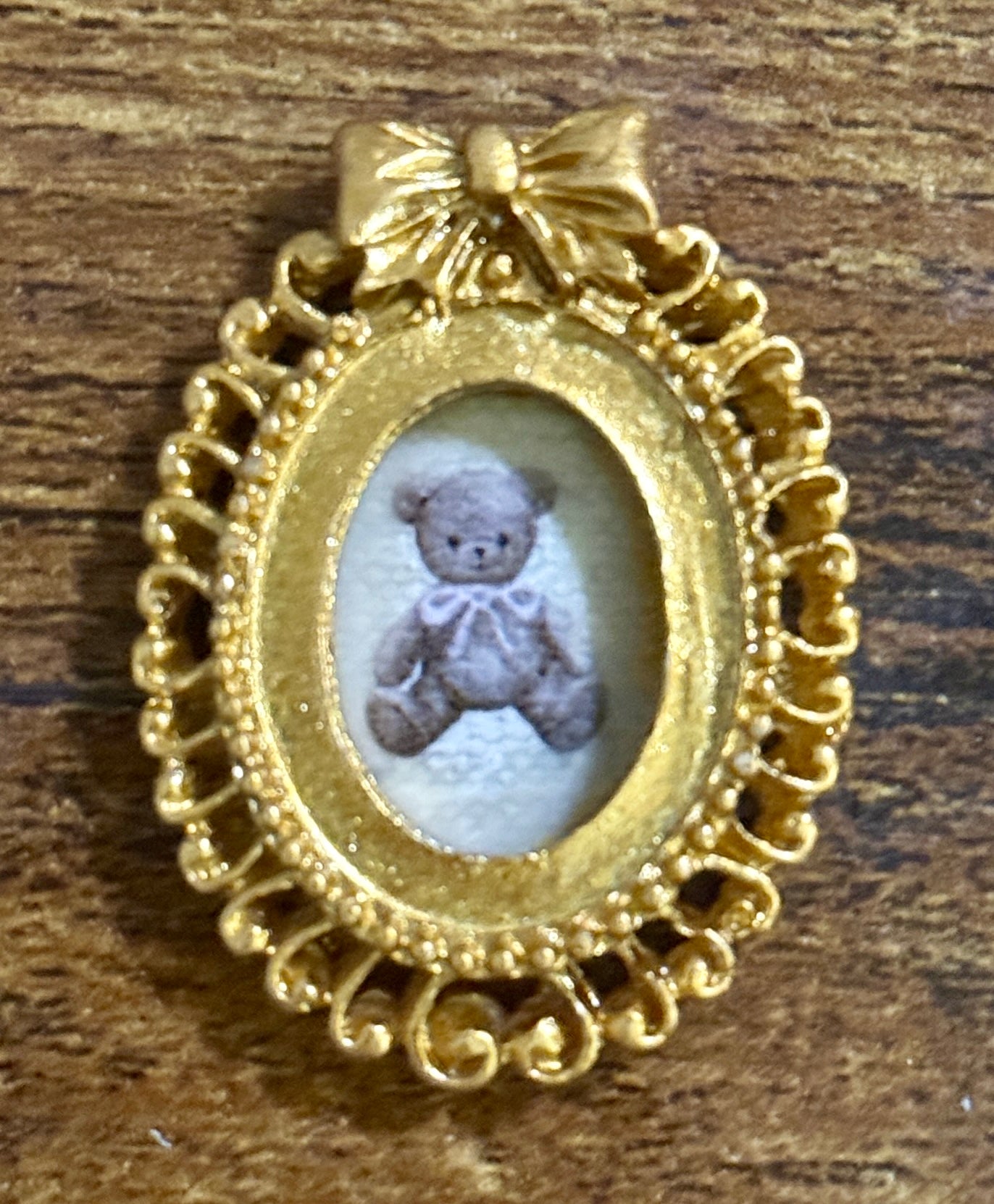 Tiny Teddy Bear - Painting