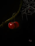 Cherry Web Art Print