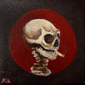 Mini Smoking Skull