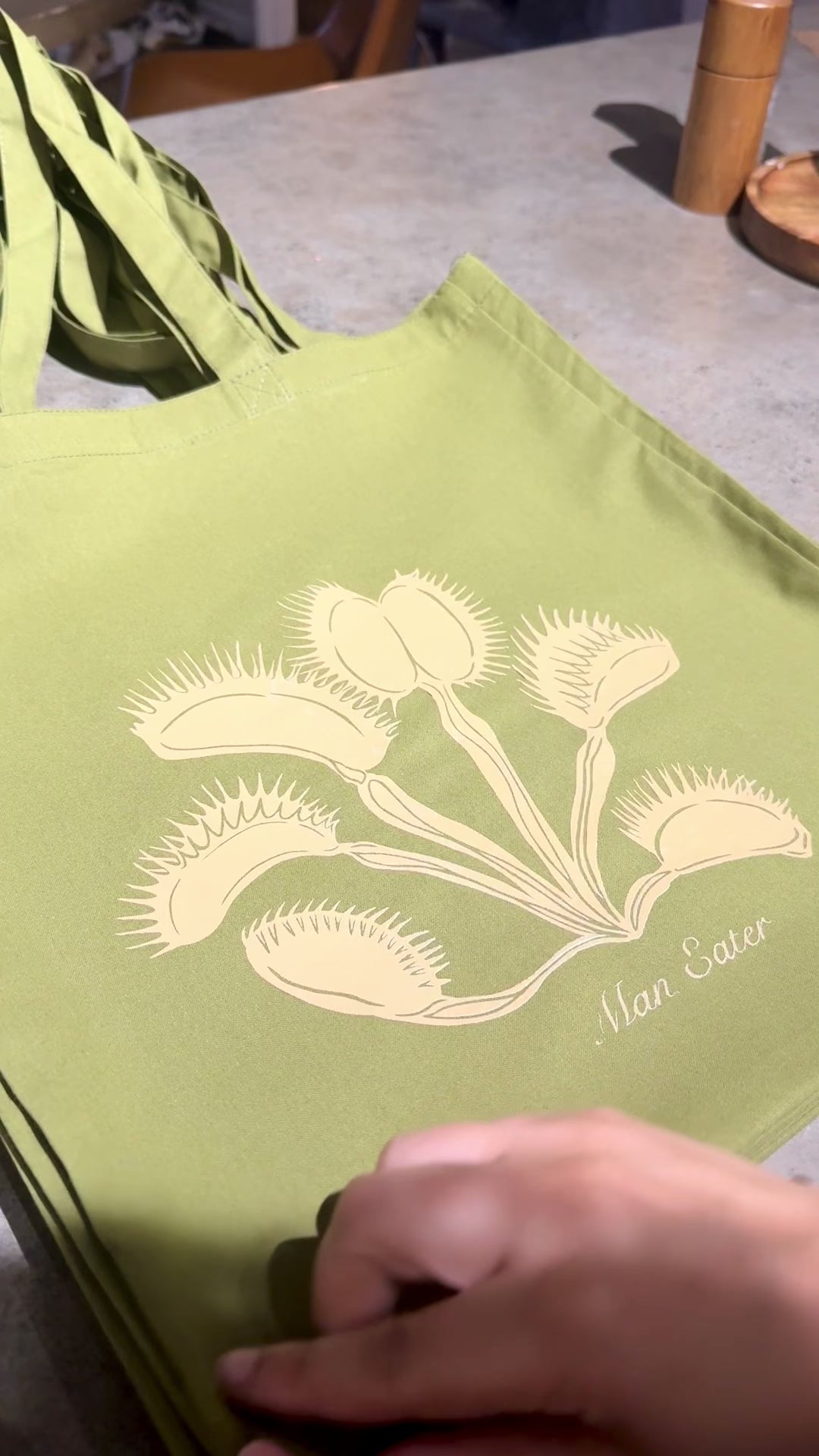 Man Eater Tote